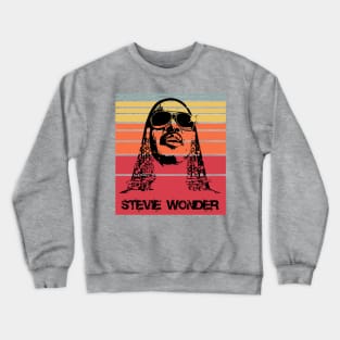 Retro Stevie Wonder Crewneck Sweatshirt